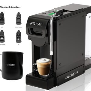 PRIME Ultimo  7 in 1 Multi-Capsule Coffee Machine, FREE Milk pitcher &  Mug