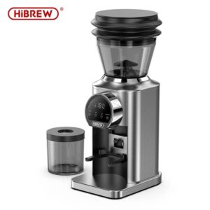 HiBREW G3 Plus 48mm Conical Burr Electric Coffee Grinder Compact Portable Coffee Bean Mill Kitchen for Espresso Turkish Coffee