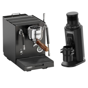 HiBREW H21 Black + G64 Grinder Bundle with Gift Bottomless portfilter