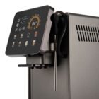PRIME Ultimo automatic coffee machine touchscreen and steam wand close-up