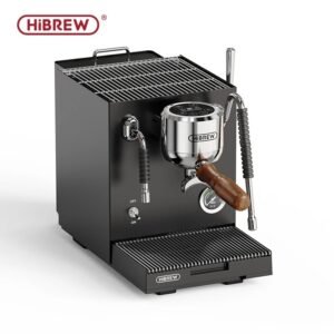 HiBREW H21 Black Espresso Machine – PID & Dual Pumps